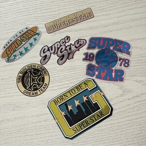 Golden Goose Superstar Sticker Set - Multicolor